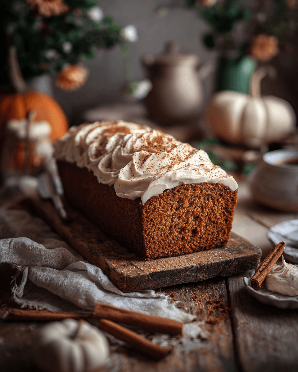 VIRAL PUMPKIN SPICE LOAF CAKE (ZACHT, KRUIG EN BELACHELIJK LEKKER)