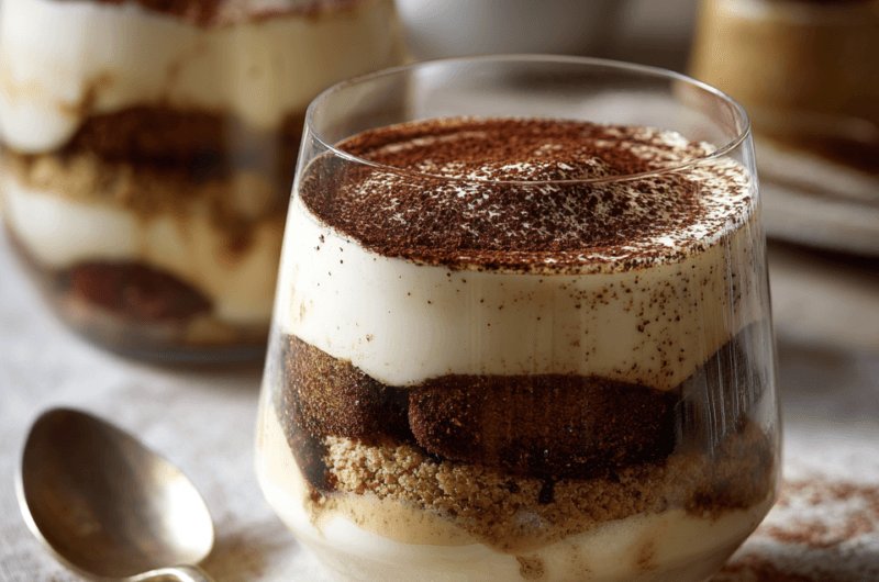 SNELLE TIRAMISU IN EEN GLAS