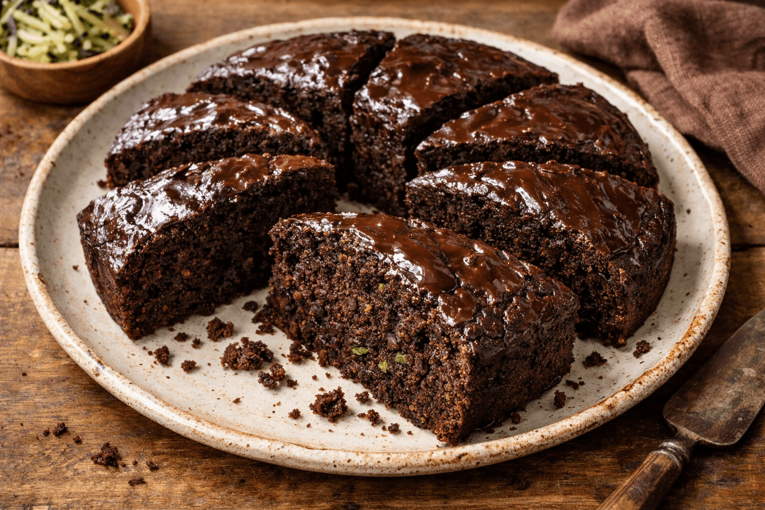 €1,80 • SMEUÏGE CHOCOLADECOURGETTE CAKE.