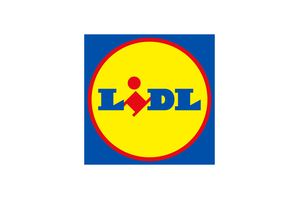 Logo van supermarkt Lidl